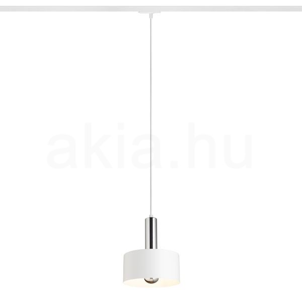 GIULIA 20 egy áramkörös sínre fehér króm 230V LED E27 15W
