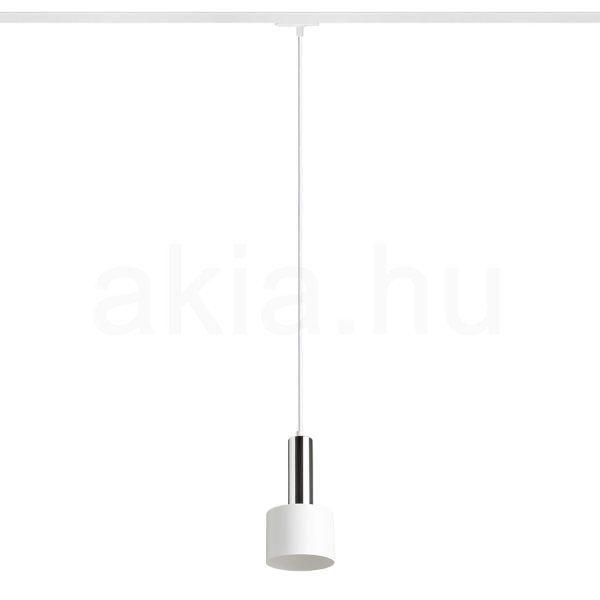 GIULIA 12 egy áramkörös sínre fehér króm 230V LED E27 11W