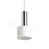 GIULIA 12 függő lámpa fehér króm 230V LED E27 11W