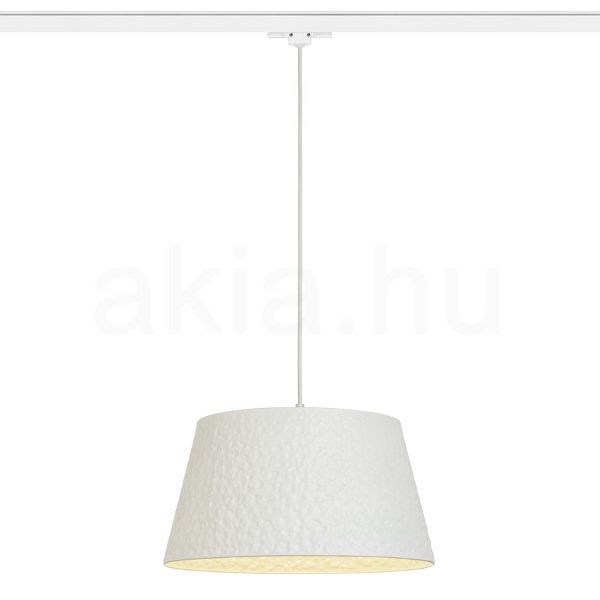BUCKY 40 háromfázisú áramkörös sínre fehér/szürke fém 230V LED E27 15W