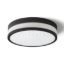 CIRA LED 35 mennyezeti lámpa opál üveg/fekete 230V LED 24W IP44 3000K