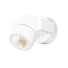 ORIT fali lámpa fehér /alumínium 230V LED 6W 80° IP44  3000K