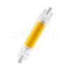 OSRAM SLIM LINE 78   tiszta üveg 230V R7s LED EQ40 300°  2700K