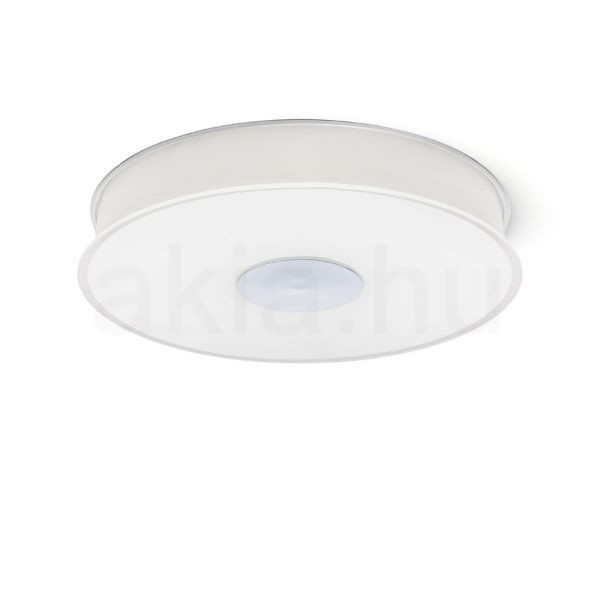 ASTERI LED mennyezeti lámpa  szatén üveg/króm 230V LED 35W  3000K