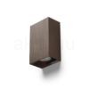 CAPRI RC fali lámpa  csiszolt bronz 230V LED GU10 2x9W