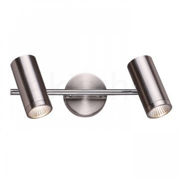 BOGARD II fali lámpa  matt nikkel 230V LED 2x5W 40°  3000K