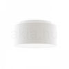 DOUBLE 55/30 lámpabúra  Polycotton fehér/fehér PVC  max. 23W
