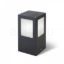 PONDER 20 fali/állólámpa fekete  230V LED E27 15W IP44