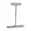 CRICKET II felületre szerelhető  szálcsiszolt alumínium/króm 230V G9 2x5W