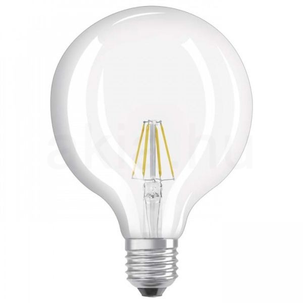 OSRAM Retrofit Globe 125   világos 230V E27 LED EQ60  2700K