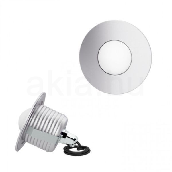 TRILL DC LENS süllyesztett lámpa acél 24= LED 3W IP65 3000K