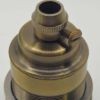 Edison izzó foglalat antik bronz szín - E27