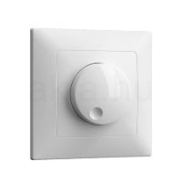 Fehér süllyesztett fali dimmer 1000W terhelhetőséggel LED fényforrásokhoz