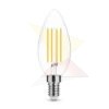Modee LED Izzó Filament Gyertya C35 5,9W E14 360° 2700K (806 lumen) dimm. ERP