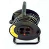 Technik Professional Kábeldob 4-er 25m 1,5mm2 (fekete) 16A