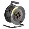 Technik Professional Kábeldob 4-er 50m 1,5mm2 (fekete) 16A