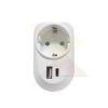 Technik Professional Elosztó Fali 1 utas + USB-A+C 16A