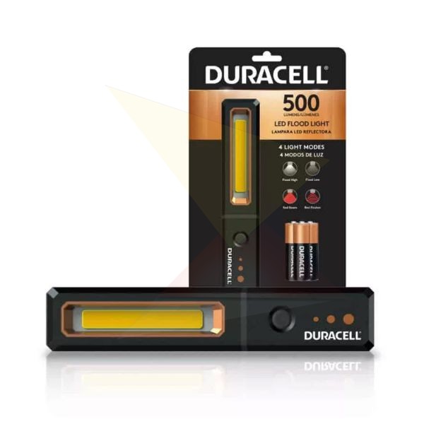 Duracell Munkalámpa DW500SE (+3AA) IPX4 (500 lumen)