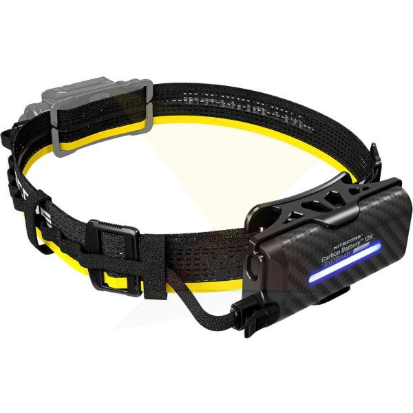 Nitecore Kellék Carbon Battery 12K Fejlámpa Készlet 12000 mAh