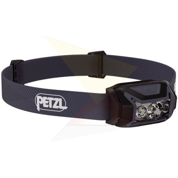 Petzl Fejlámpa ACTIK 2025 (+3AAA - tartozék) (450 lumen) Fekete
