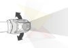 Petzl Fejlámpa ACTIK 2025 (+3AAA - tartozék) (450 lumen) Piros