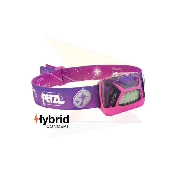 Petzl Fejlámpa TIKKID (3xAAA) 20 lumen Pink