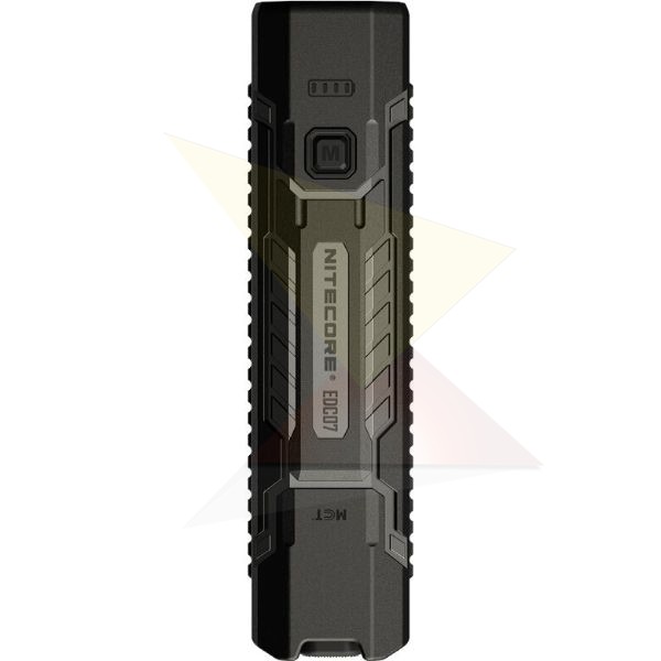 Nitecore Elemlámpa EDC07 (Beépített Li-Ion) MCT UHE LED (1500 lumen) Fekete