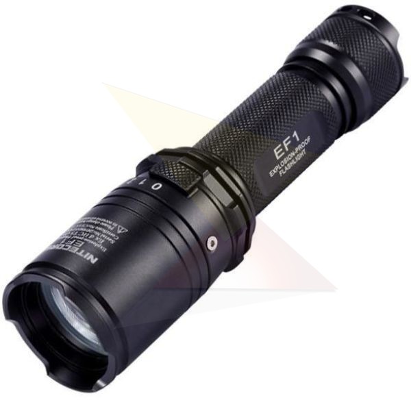 Nitecore Elemlámpa EF1 (1x18650) 830 lumen ATEX 2/22 G Ex d II T6 Gb