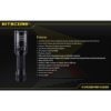 Nitecore Elemlámpa EF1 (1x18650) 830 lumen ATEX 2/22 G Ex d II T6 Gb