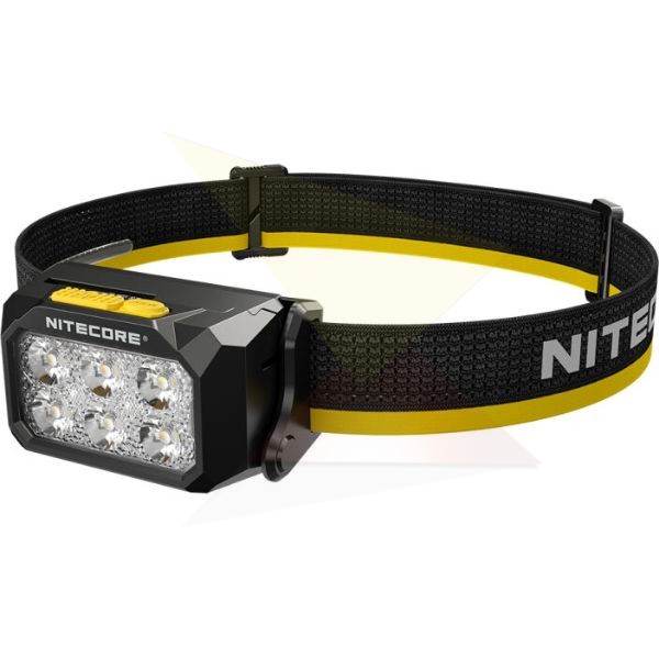 Nitecore Fejlámpa HA29 UHE (3xAAA/Akkumulátor) 6x MCT UHE LED (1200 lumen)