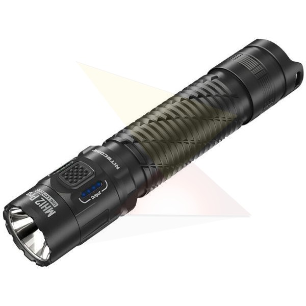 Nitecore Elemlámpa MH12 Pro (1x21700 tartozék) NiteLab UHi40 LED (3300 lumen)
