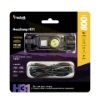 Technik Fejlámpa H31 (+1x18650) OSRAM P9 + red light + USB-C (800 lumen)