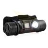 Technik Fejlámpa H31 (+1x18650) OSRAM P9 + red light + USB-C (800 lumen)