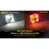 Nitecore Elemlámpa NU05 V2 KIT (akkumulátoros - tartozék) HP LED (40 lumen)