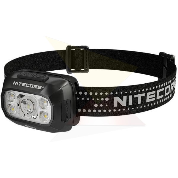 Nitecore Fejlámpa NU30 (akkumulátoros - tartozék) 4x UHE LED (500 lumen)