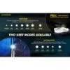 Nitecore Elemlámpa P10iX (+1x21700) 4xCREE XP-L2 V6 LED (4000 Lumen)