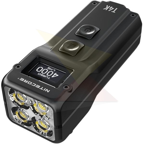 Nitecore Elemlámpa T4K (akkumulátoros) CREE XP-L2 V6 (4000 lumen)