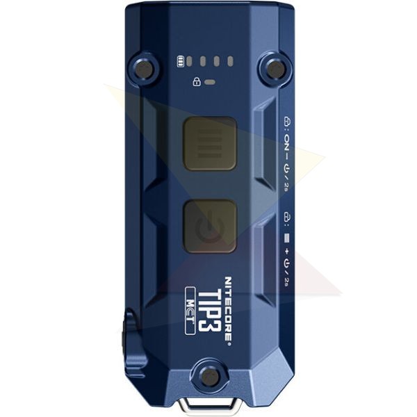 Nitecore Elemlámpa TIP3 (akkumulátoros) MCT UHE LED (720 lumen) Kék