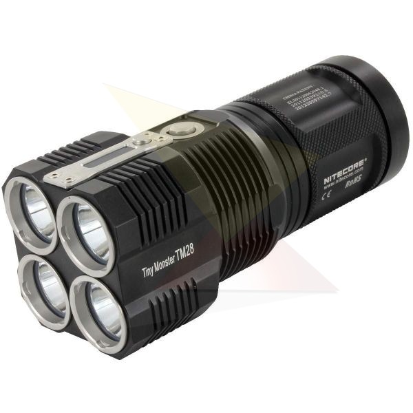Nitecore Elemlámpa TM28 SET (+4 x IMR18650) 4xCREE XHP35 HI (6000 lumen)