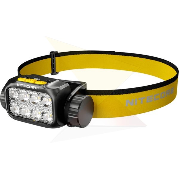 Nitecore Fejlámpa UT6 (1x 18650 tartozék) 8x MCT UHE LED (1600 lumen) Fekete