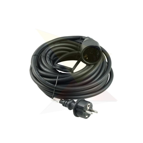Technik Industrial Hosszabbító 1 utas 10m kábellel 3x1,5mm2 H07RN-F (IP44) 16A